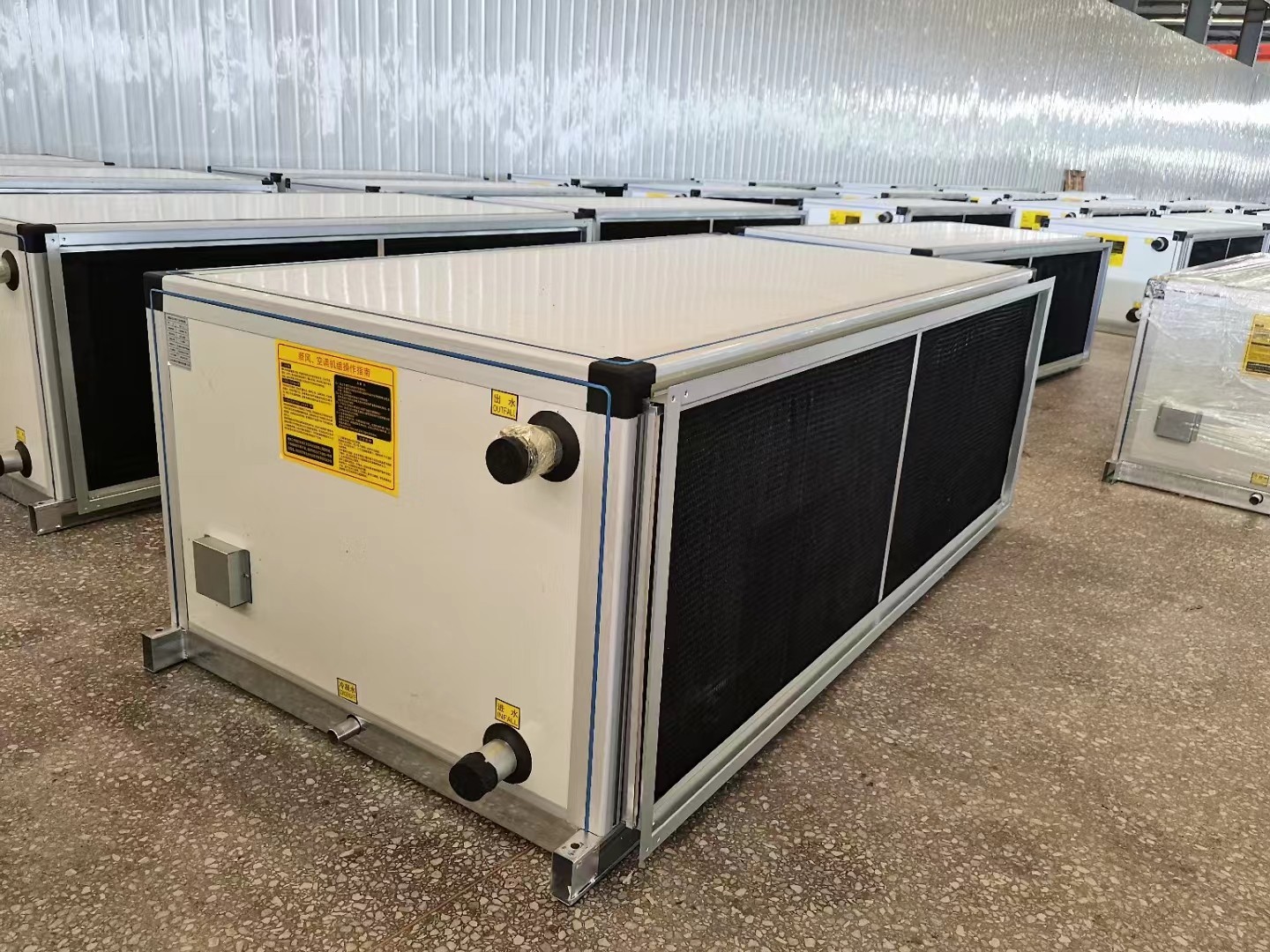 热回收吊��式新风机组